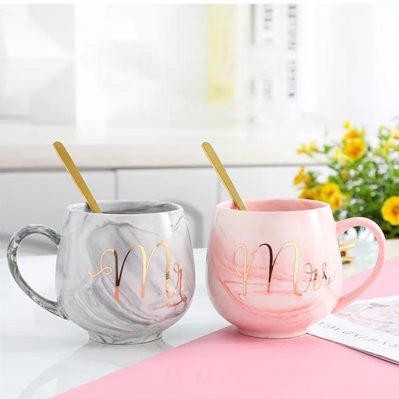 Elegance Couple Mug set +Gift Box