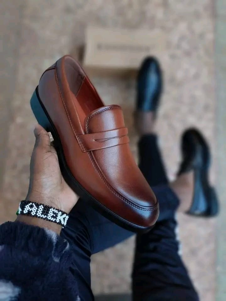 Men's Classic Black Leather shoes | Official Shoes | Empire shoes