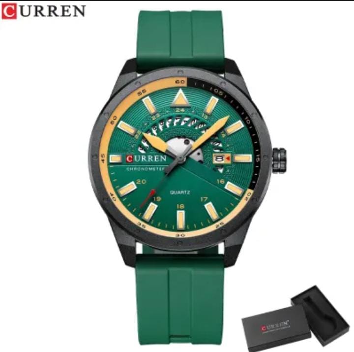 Curren Men's Functional Chrono 30M Water Resistant Watch