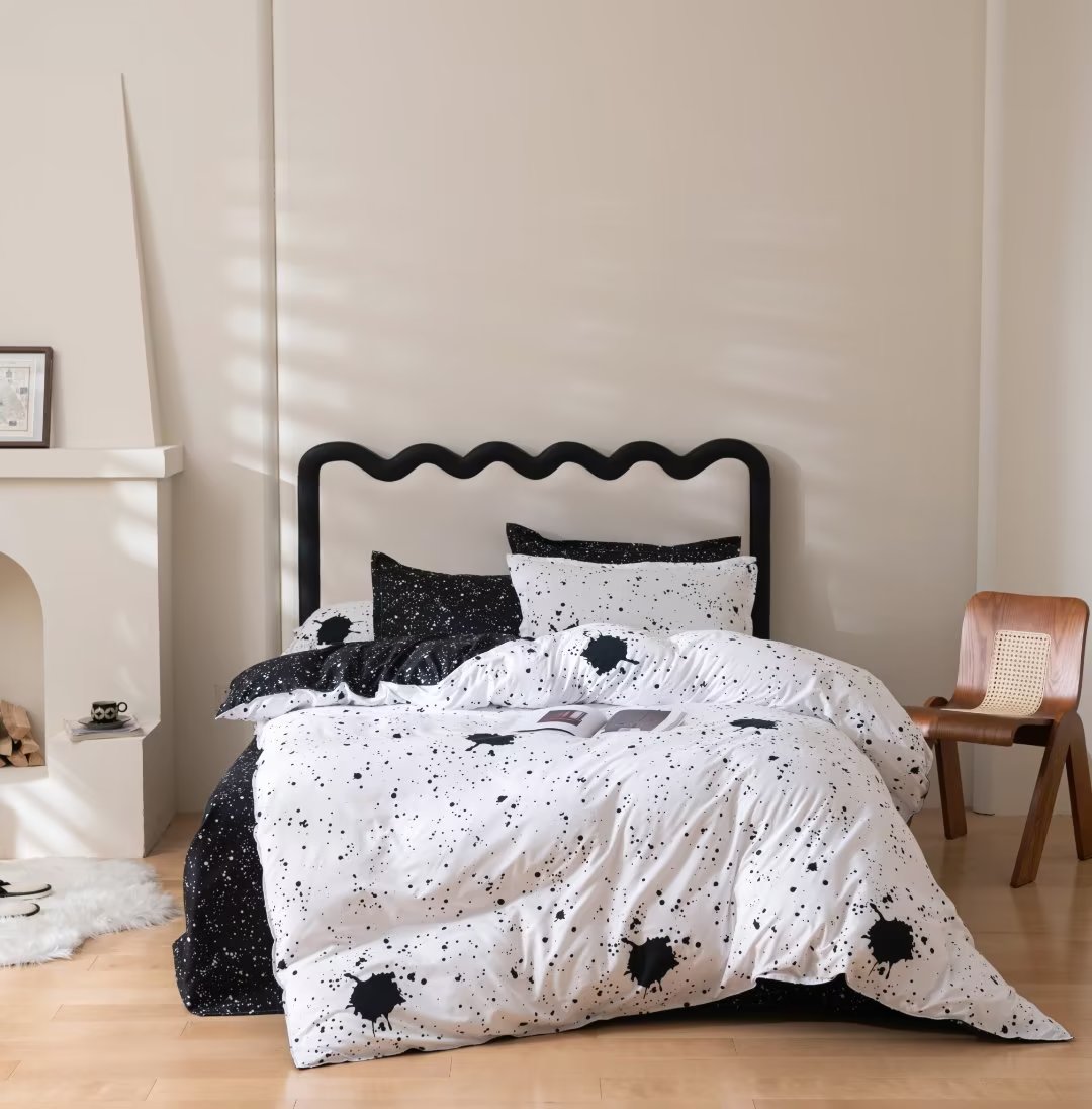 Luxury Nordic style Cotton Microfiber Duvet cover sets ▪️