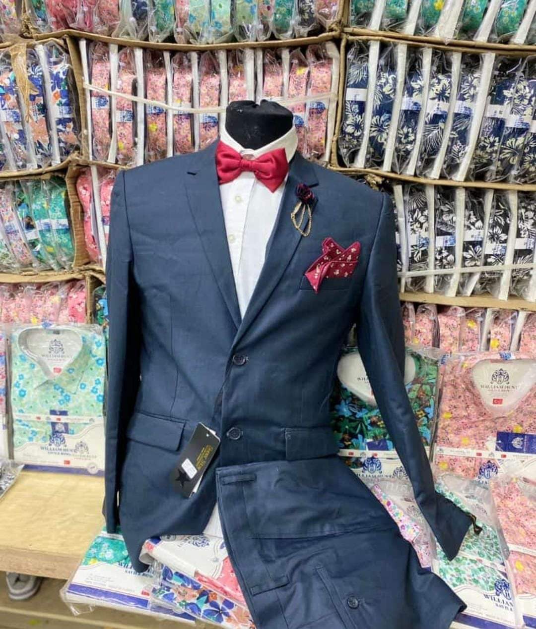 Men suits for adults dark gray