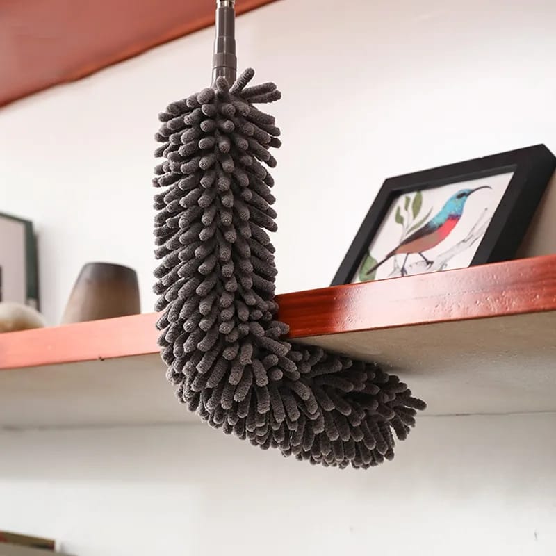 2.5M Microfiber 7pc replaceable heads Duster Extendable Cleaner - Image 3