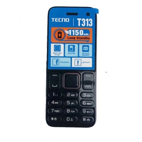Tecno T313, 1.77 inch Display, -1150 MAh Battery, Dual Sim