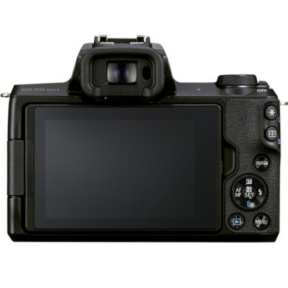 Canon EOS M50 Mark II Mirrorless Digital Camera with 15-45mm Lens (Black) - Image 2