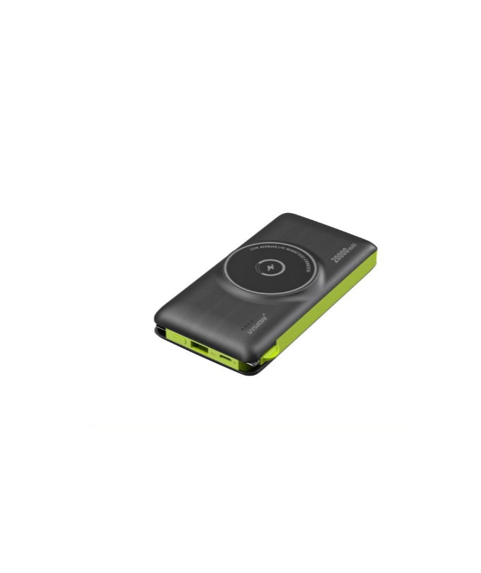 Wireless Power Bank 20000mAh(Fast+Technology) VPPB20W -blk/Grn