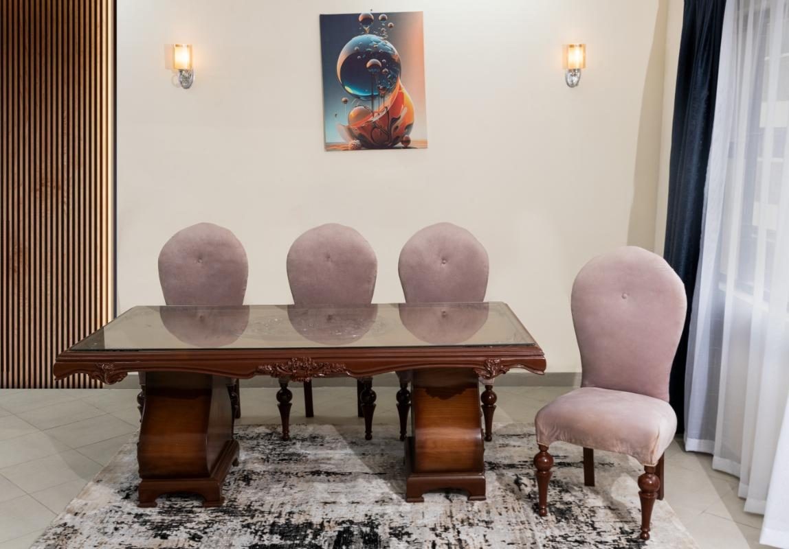 Vintage Contemporary Dining Set