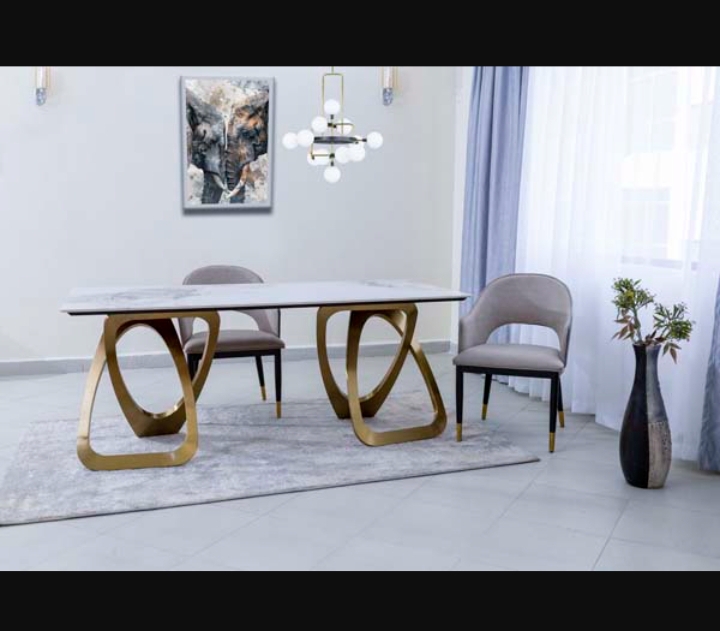 Champagne Elegance Dining Set