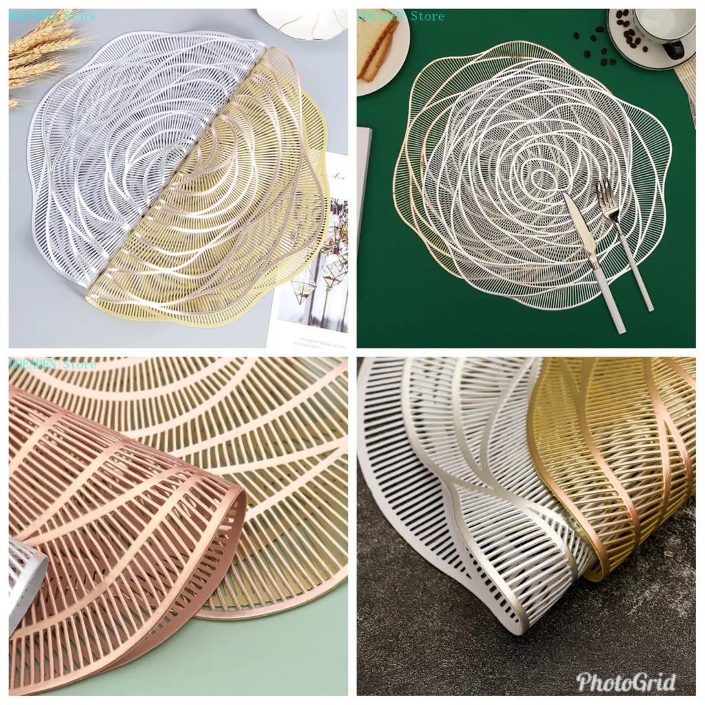 Classy and Unique 6Pcs PVC Table Mats