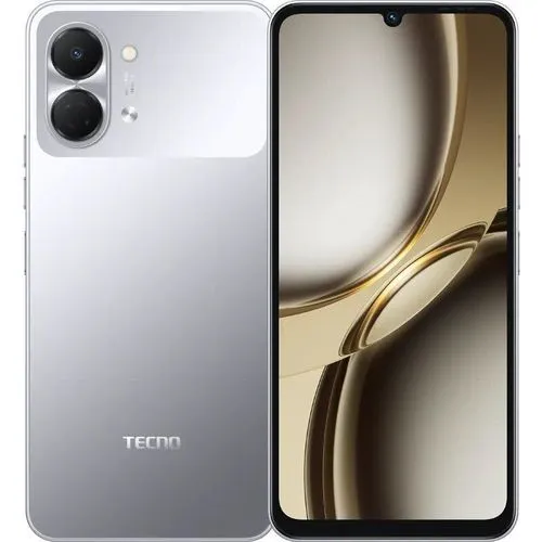 Tecno POP 20, 6.75'', 64GB +4GB RAM (Dual SIM), 5000MAh, 4G - Titanium(1YR WRTY).