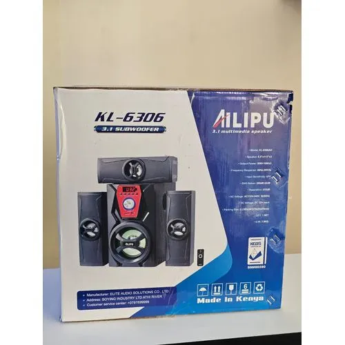 AILIPU 3.1CH Bluetooth Woofer Home Theatre Speaker System KL-6306AD with USB/FM - Image 4