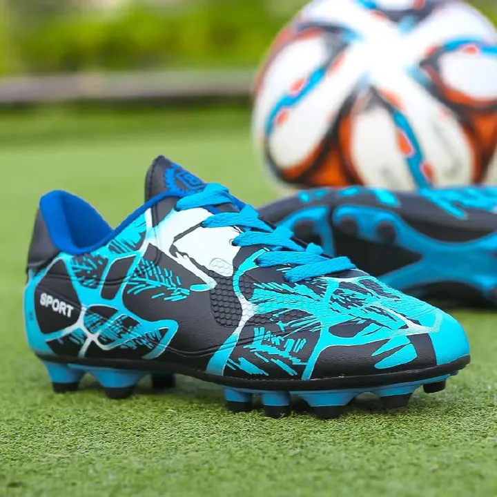 Children's Football Shoes Wear Resistant Non-Slip Grass Training Outdoor Sports Shoes