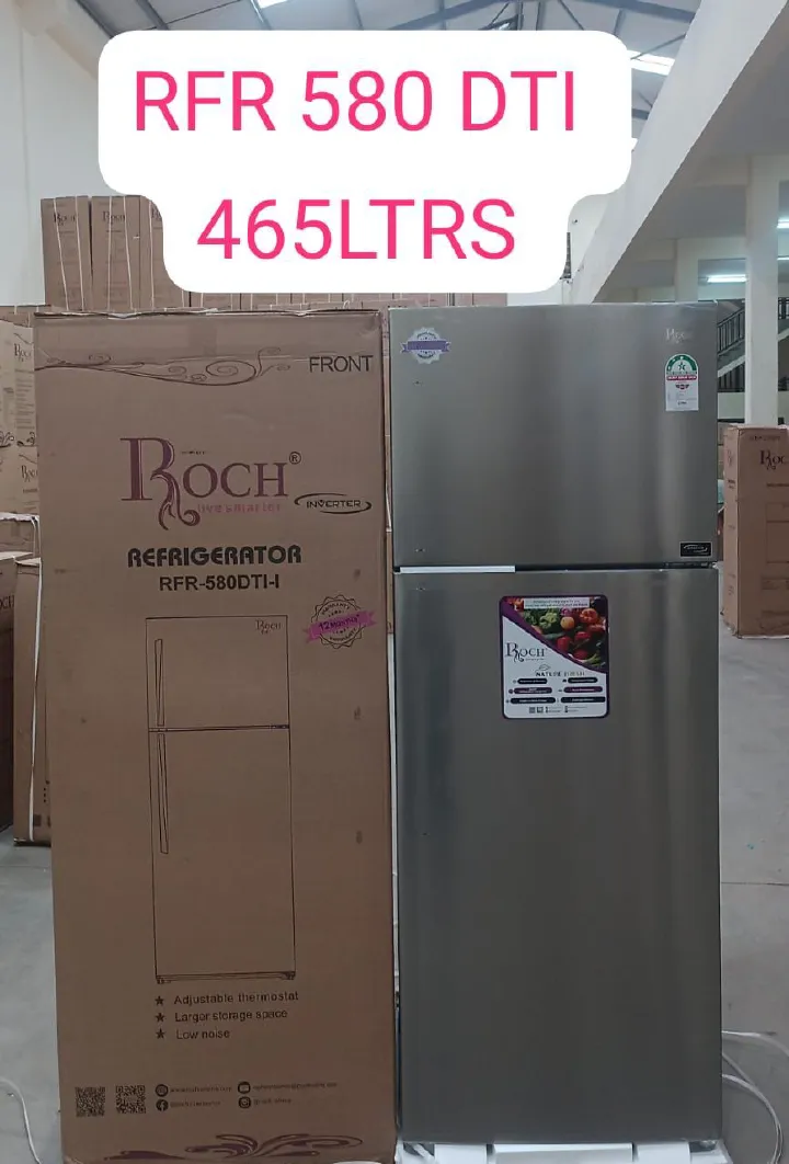 Roch RFR-580-DT-I 2 door no frost with inverter (465 Litres ) - Image 4