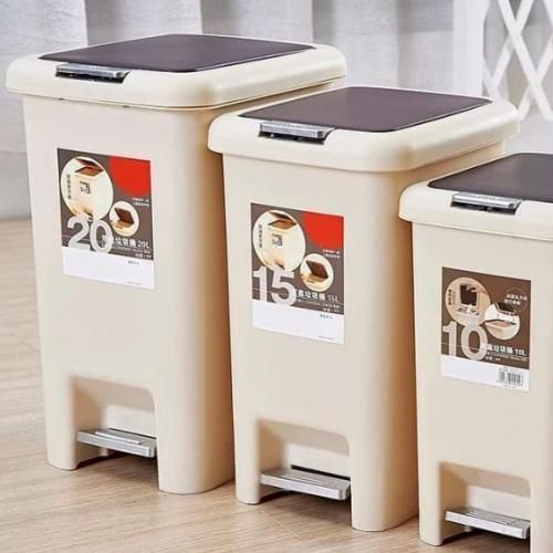 Bon Appetit 2in1 Pedal | push Dustbin - 10 L