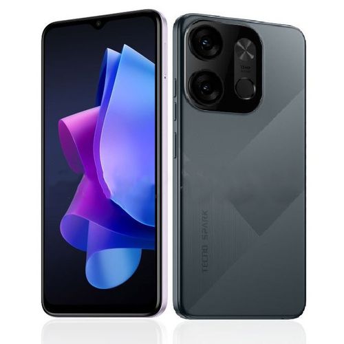 Tecno Pop 7 Pro HD+, 3GB+64GB (4G-Dual SIM), 5000mAh- Endless Black