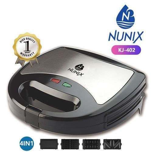 4 in 1 Nunix 4 Slice Sandwich Maker.