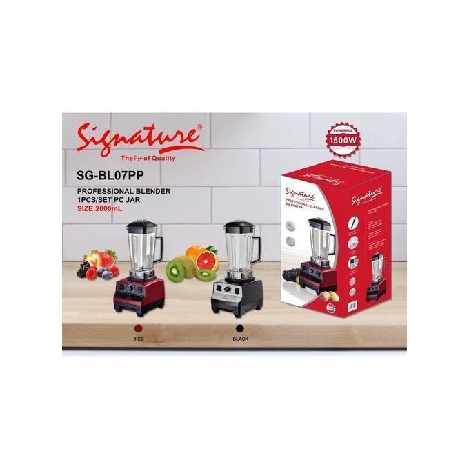 Signature 1500W Powerful Commercial Blender