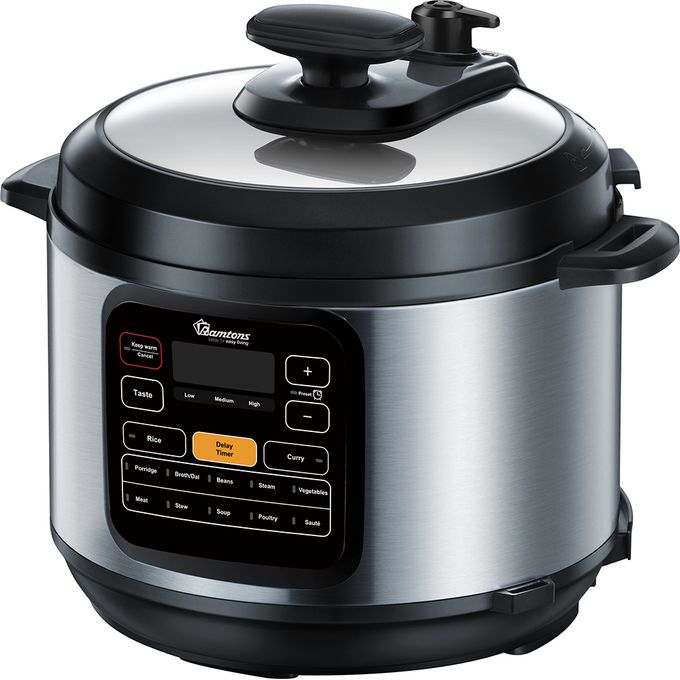 Ramtons RM|582-Electric Pressure Cooker- Black