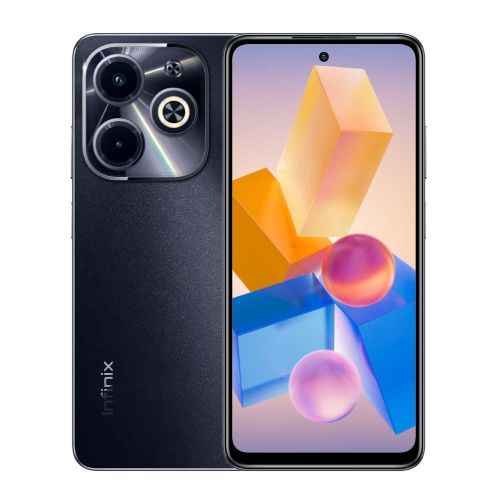 Infinix Hot 40i, 6.56", 128GB + 4GB, 5000 mAh, 4G, Dual SIM - Starlit Black