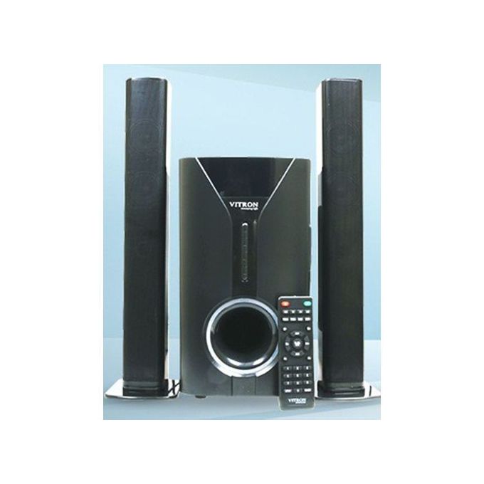Vitron 2in1 Sub Woofer Speaker System with FM radio USB and Bluetooth
