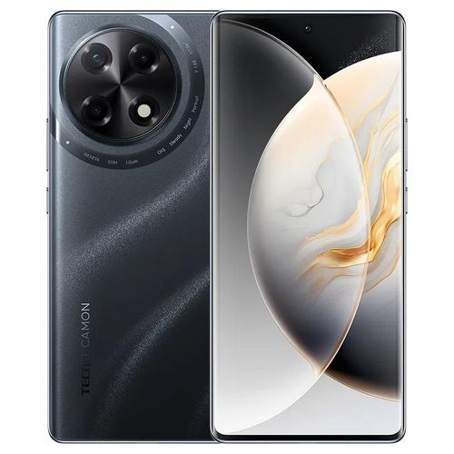 Tecno CAMON 30S, 6.78" FHD+AMOLED 120Hz, 128GB ROM+6GB RAM (+6GB Extended RAM) (4G Dual Sim), 5000mAh- Celestial Black (1YR WRTY