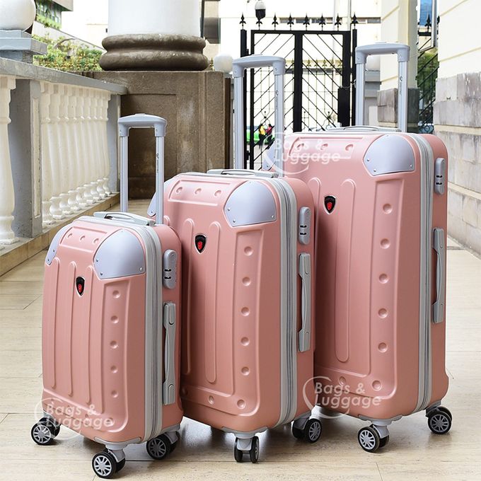 3 Pieces PVC High Quality Travel Suitcase Travel Bag Travel Briefcase With Wheel