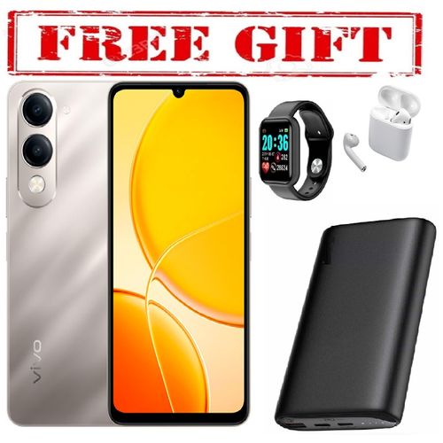 Vivo Y04 6.74" 128GB ROM+ 4GB RAM (Upto 8GB RAM) 5500mAh (Dual Sim) 13MP