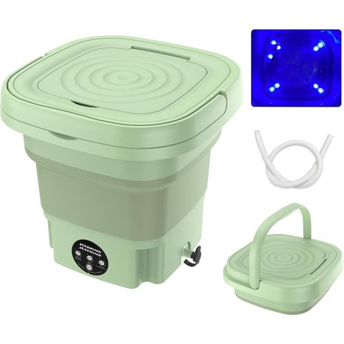 9L Portable & Foldable Mini Washing Machine For Travel/Camping/Small Items
