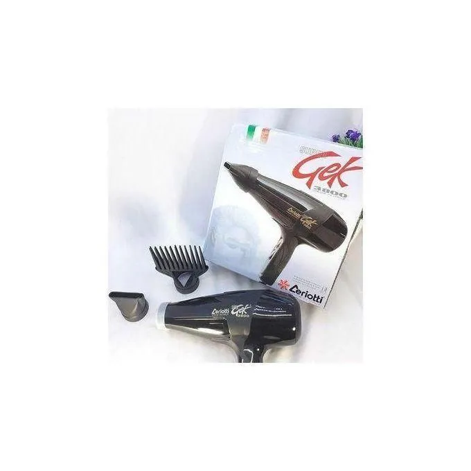 Gek Ceriotti Super 3800 Professional Hair Blow Dryer - Image 3