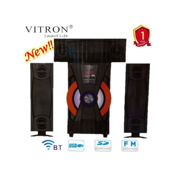 vitron V642 3.1CH Multimedia Speaker System - Black 10000W