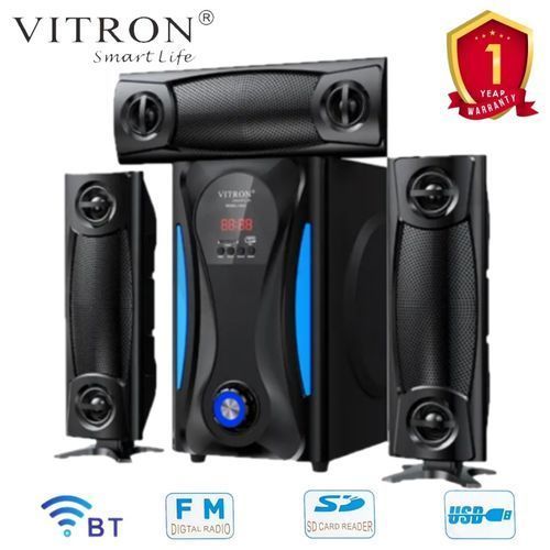 Vitron V643 3.1CH Sub Woofer - 12000W PMPO - Bluetooth