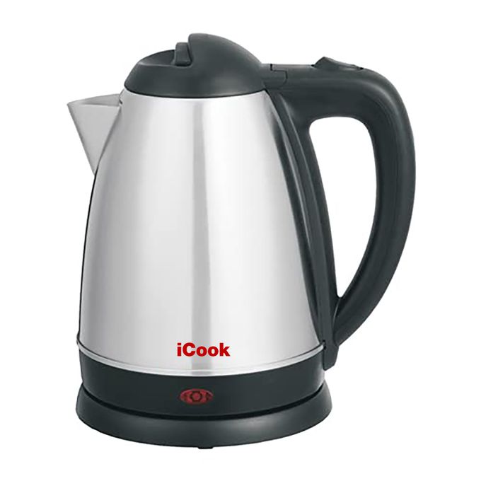icook iC701 Electric Kettle - 1.8L - Silver|Black - Image 2