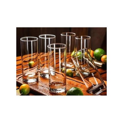 Glassware 6 Pieces Classic High Quality Water Cocktail Glasses