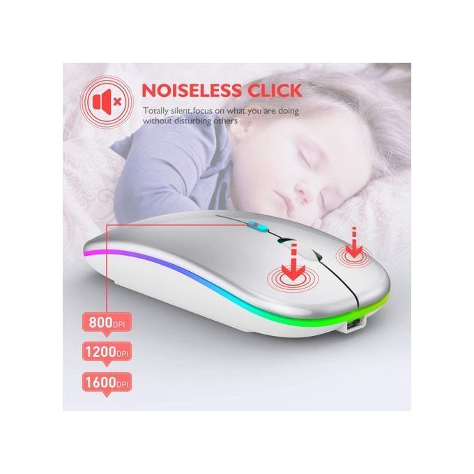 2.4G Rechargeable Wireless Mouse - Image 5