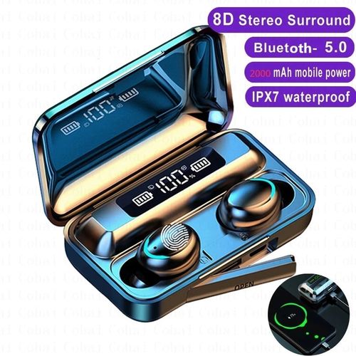 F9 -36 Wireless Earphone V5.0 9D Stereo