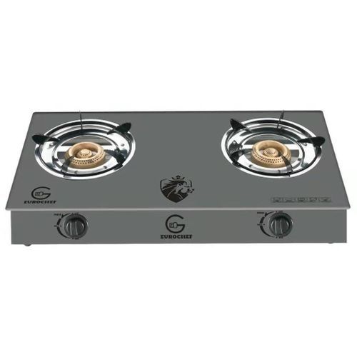 Eurochef Table Top Two Burner Gas Cooker