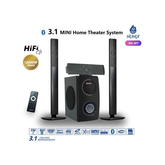 Nunix Sub Woofer HOME THEATRE- BLUETOOTH- USB|FM-