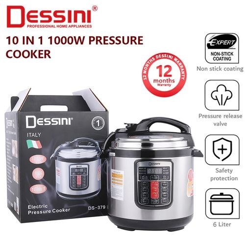 Dessini ELECTRIC PRESSURE COOKER 6 LITRES WITH TIMER
