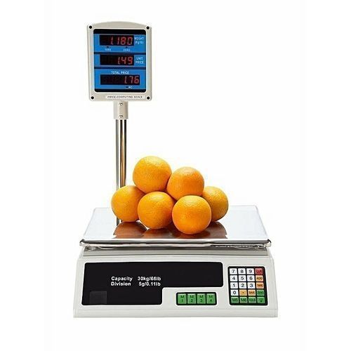 Digital commercial weigh scale