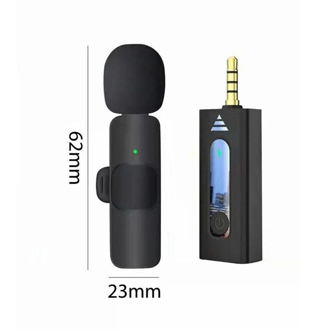 K35 Portable Wireless Lavalier Mic – High-Quality Sound for Vlogs, Conferences, and Videos