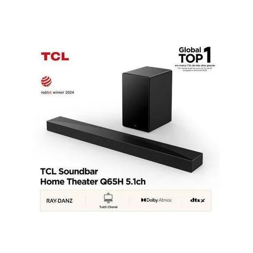 TCL Q65H 51ch Soundbar - 580W, Dolby Atmos, HDMI eARC, Black (1YR WARRANTY) - Image 5