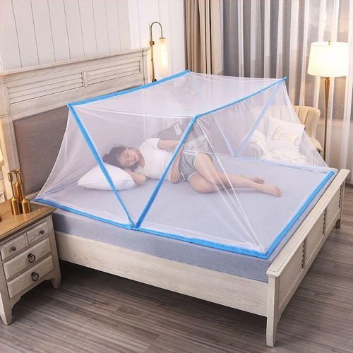 🛍 *Foldable Portable mosquito nets size 6*6