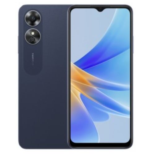 Oppo A17 6.56'' 4GB RAM + 64GB ROM, Android 12, 50MP Camera, (Dual SIM), Black