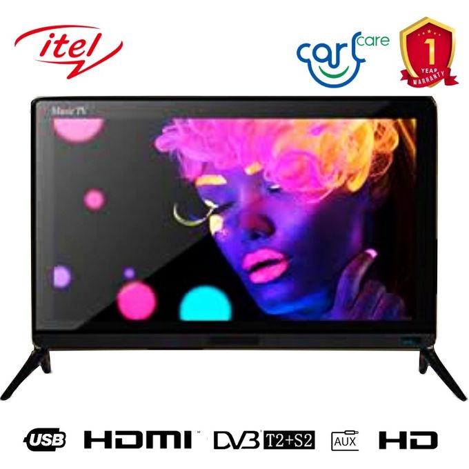 Itel 24 Inch LED DIGITAL TV AC | DC-SOLAR POWER