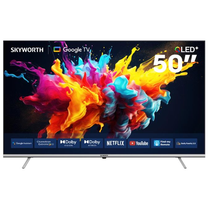Skyworth 50Q6500G, 50" 4K QLED 2025 Smart Google TV, Black (1YR WRTY) - Image 5
