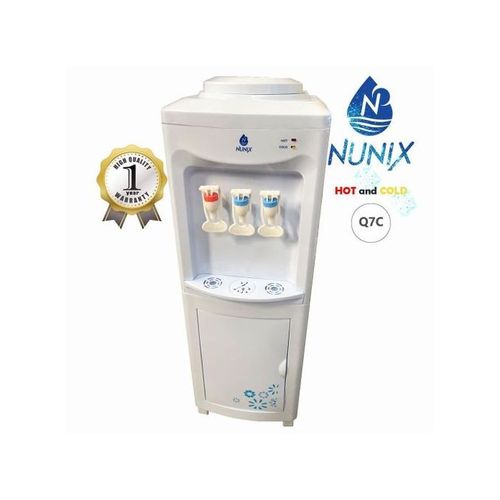 Nunix Q7C 3 Taps Hot, Normal And Cold Water Dispenser _white
