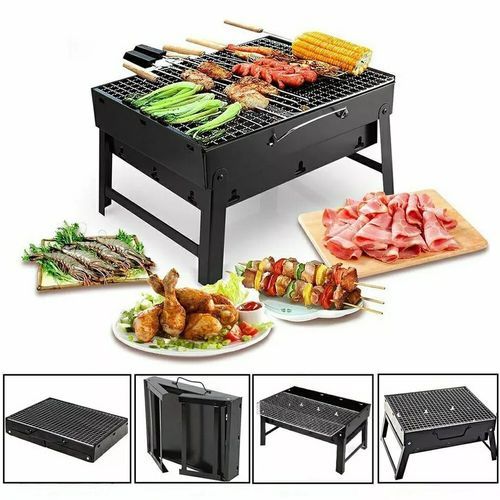 Charcoal Grill Foldable BBQ For Outdoor Camps