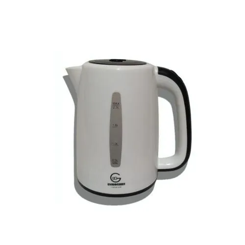 Eurochef 2.3L Electric Kettle - White, 1500W, Fast Boiling, Drip-Free Spout - Image 2