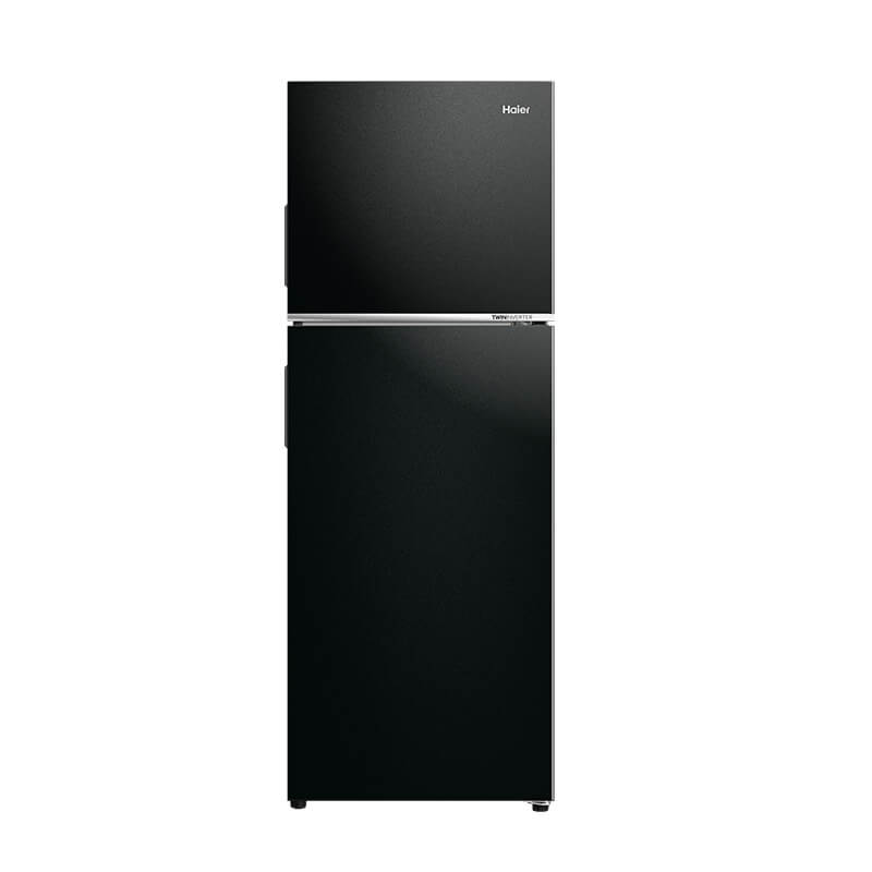 Haier 357L Top Mount Fridge Black HRF-385BS Inverter/No Frost