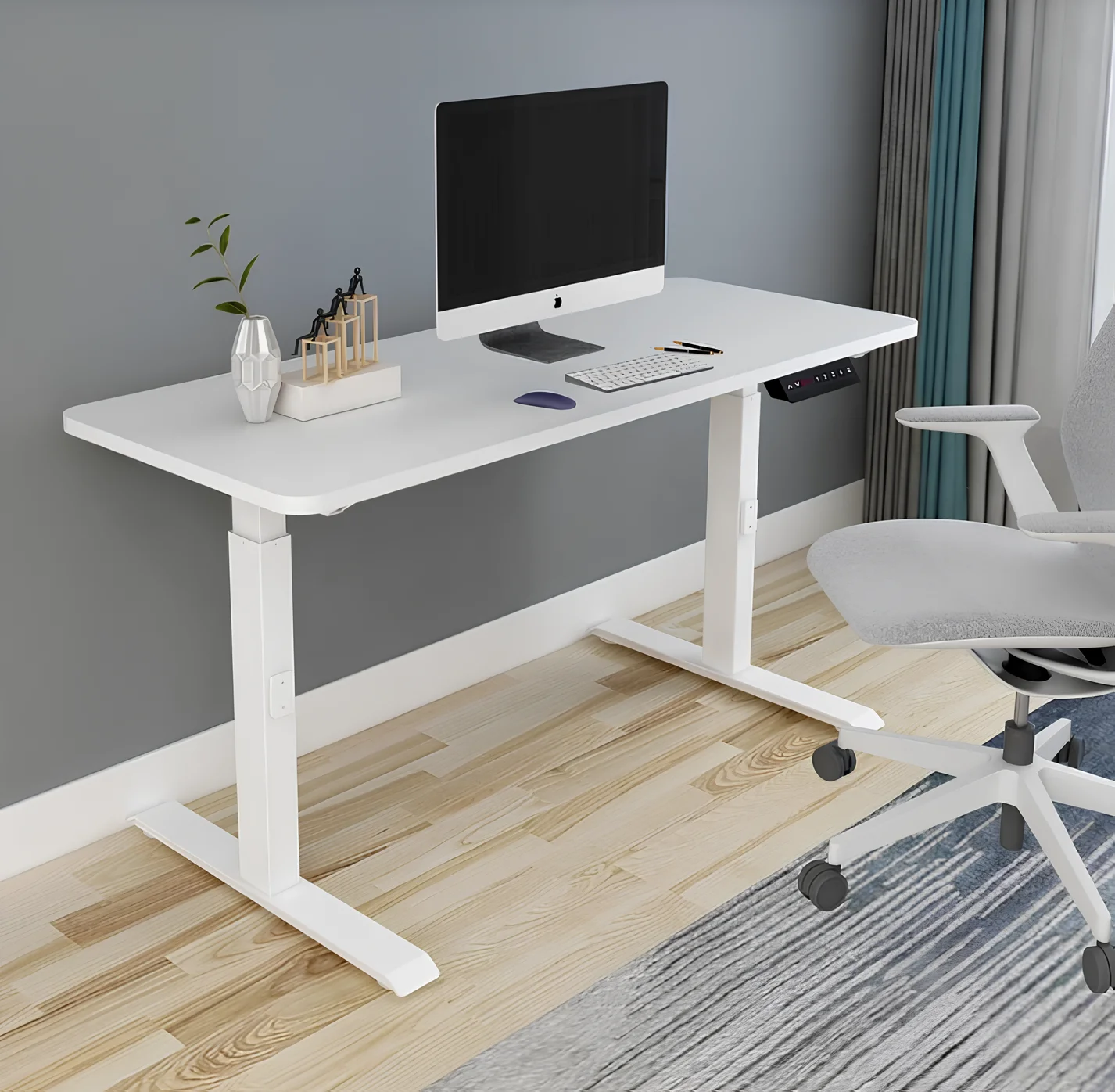 White Electric Table