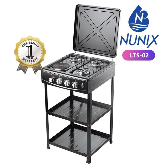 Nunix Standing Cooker with Shelves